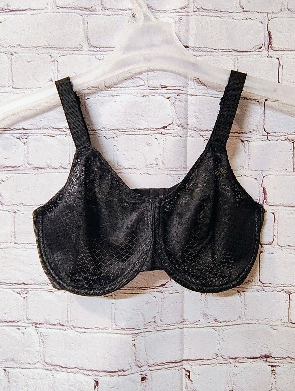 Wacoal Black Visual Effects Minimizer Unlined Bra 34G